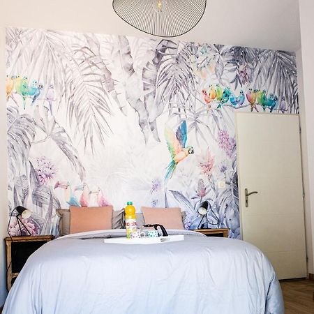 Chambre Tropicale Privee Au Coeur D'Un Village Calme Et Proche Du Vignoble Vinzelles ภายนอก รูปภาพ